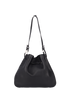 Logo Embossed Bucket Bag, front view